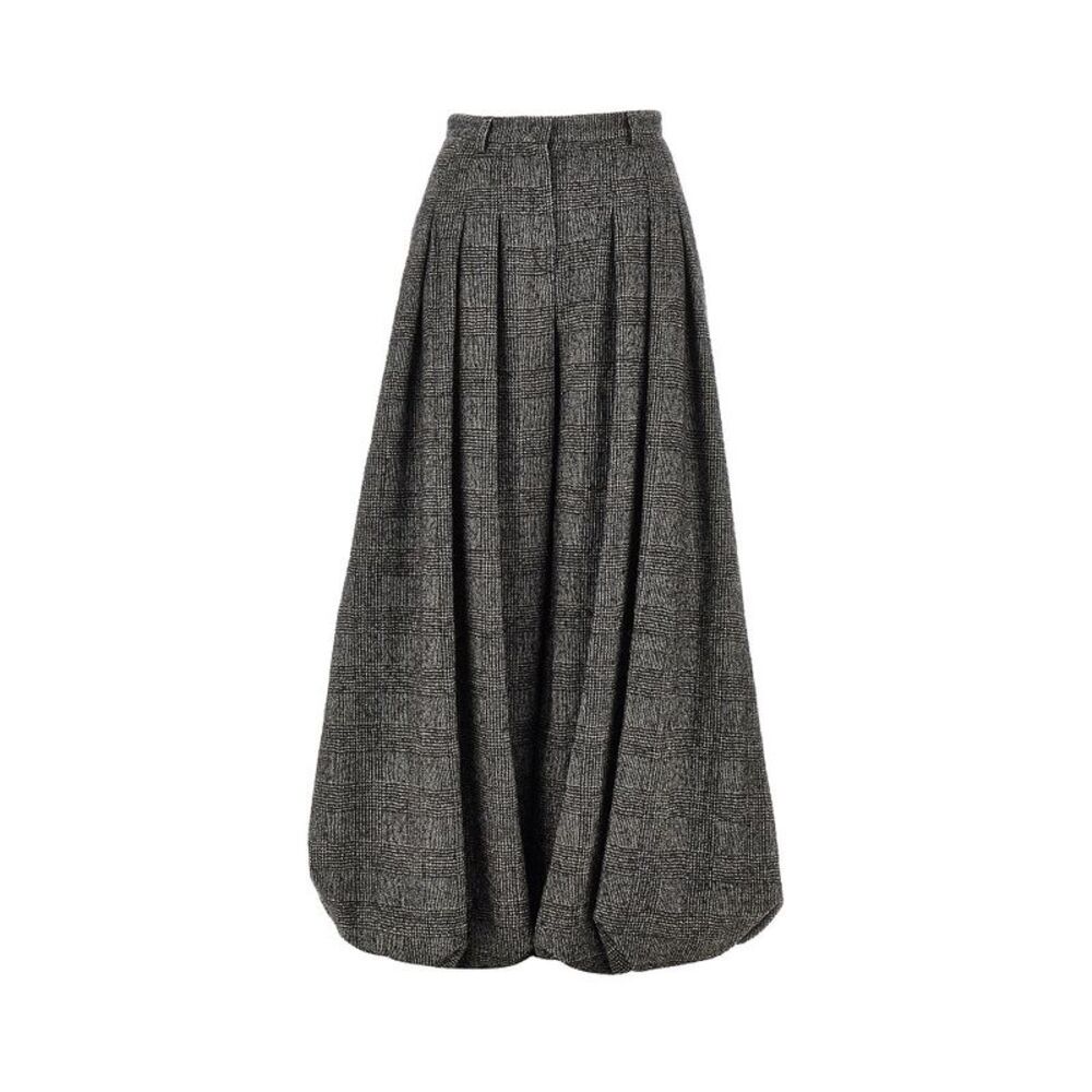 Emporio Armani Women Prince Of Wales Wide-Leg Pants